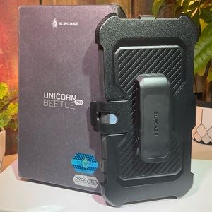 Supcase Unicorn Beetue Pro iPhone 6/7 Full Case, Black Matte